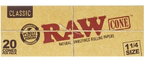 RAW Classic 1 1/4" Cones 20pk PD #49639