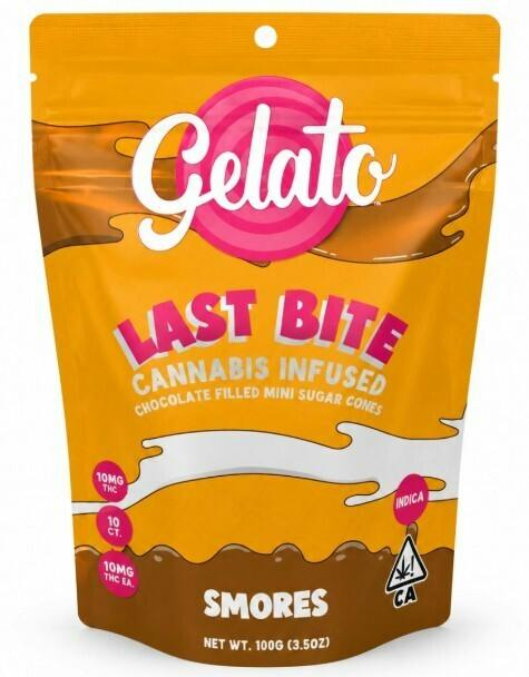 Gelato: Smores Last Bite Mini Cones
