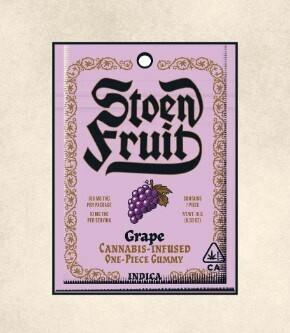 Stoen Fruit Grape One Piece Gummy 100mg