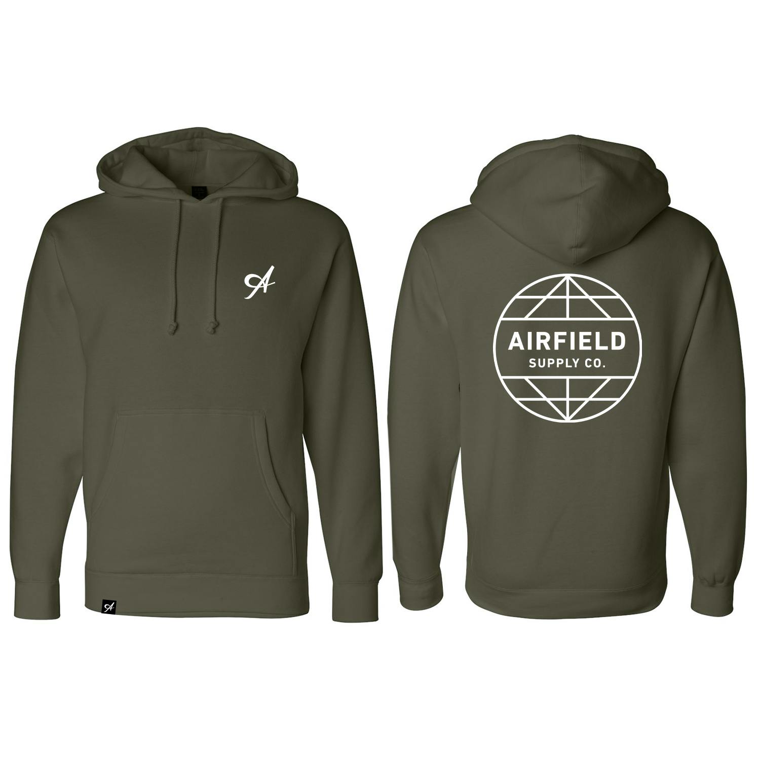 Airfield Pullover Army Green Medium