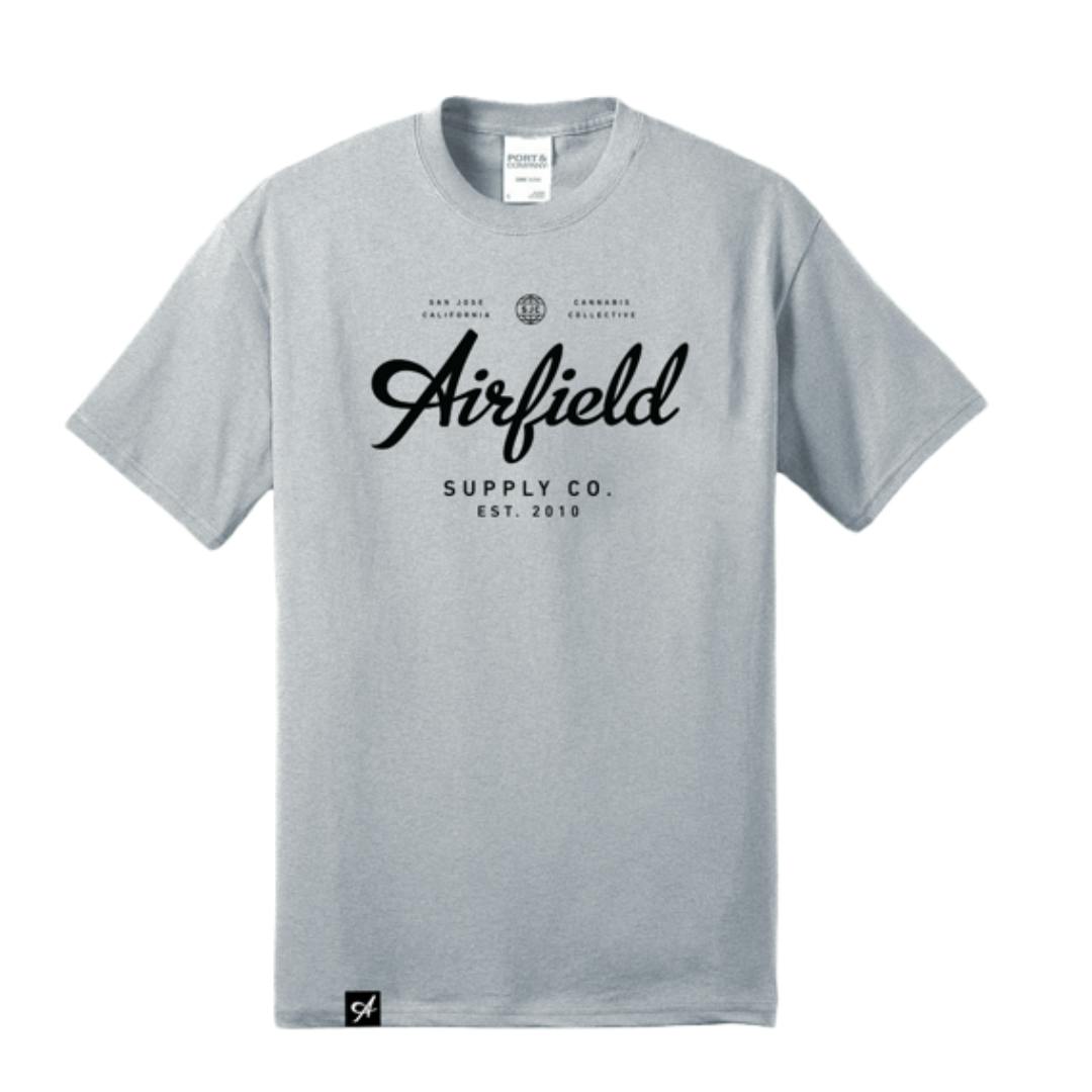AIRFIELD RWC SHIRT - HEATHER GREY AND BLACK - XL
