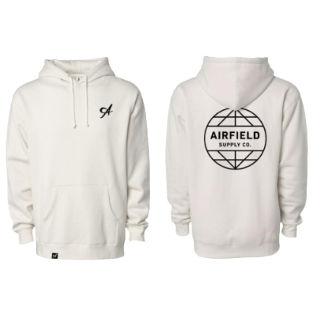 AIRFIELD PULLOVER - BONE - Medium