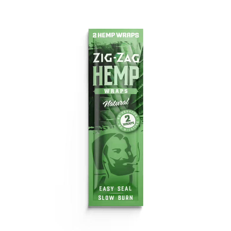 NATURAL HEMP WRAPS - 2 PACK