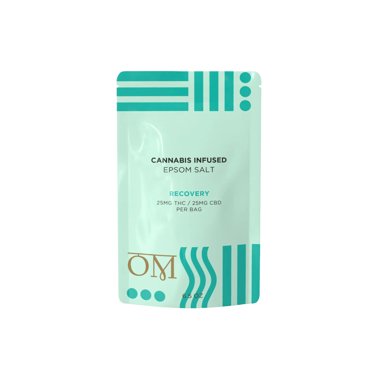 OM - RECOVERY BATH SALTS 1:1 THC:CBD - 50 mg