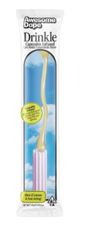 EDIBLE ROSIN STRAW - HYBRID - 10 mg