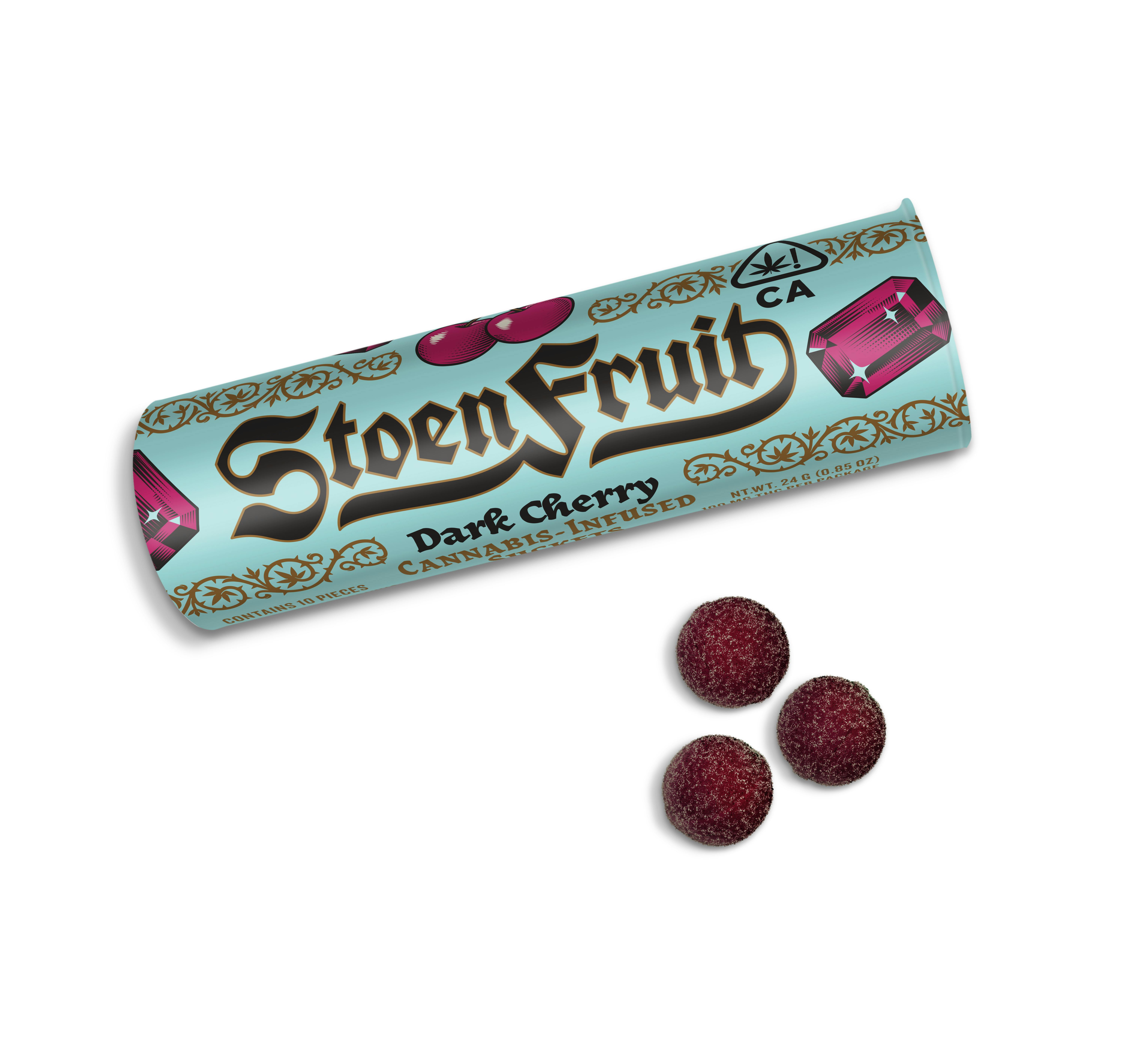 CHERRY - HARD SUCKETS - 100 mg - 10 Pack