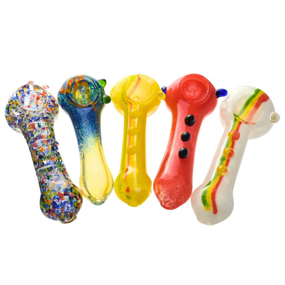 4" Sedimentary Glass Hand Pipe