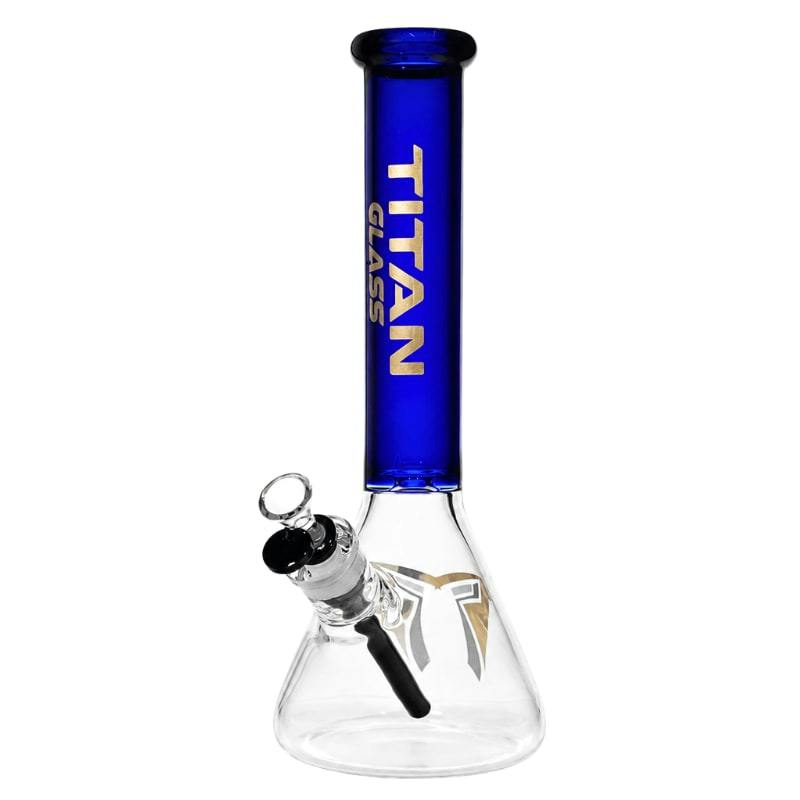14" 7mm Titan Glass Signature Beaker