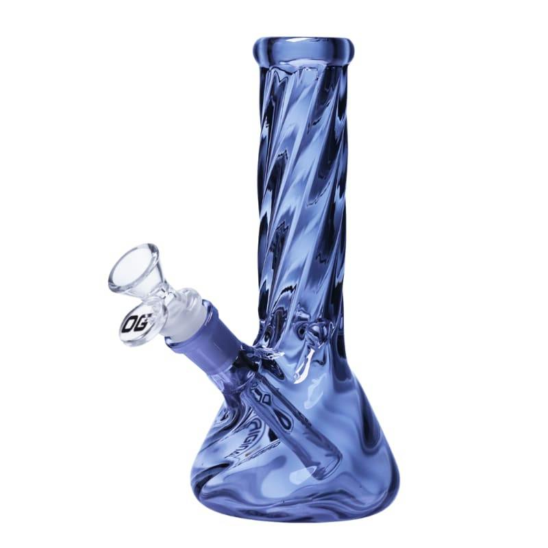 8" OG Original Marble Beaker - Design D