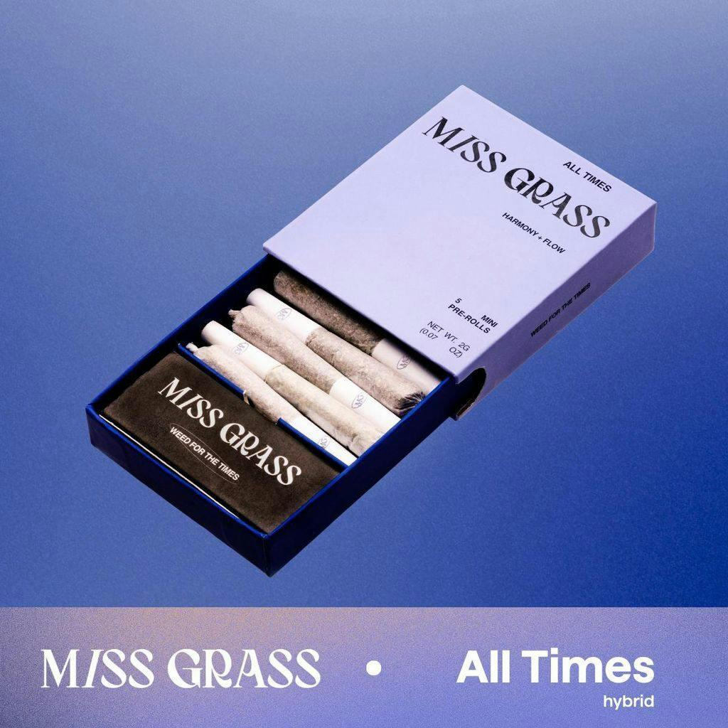 Miss Grass Cap Junky x Tarts Pre-Roll Pack 0.4g ea | 5-Pack