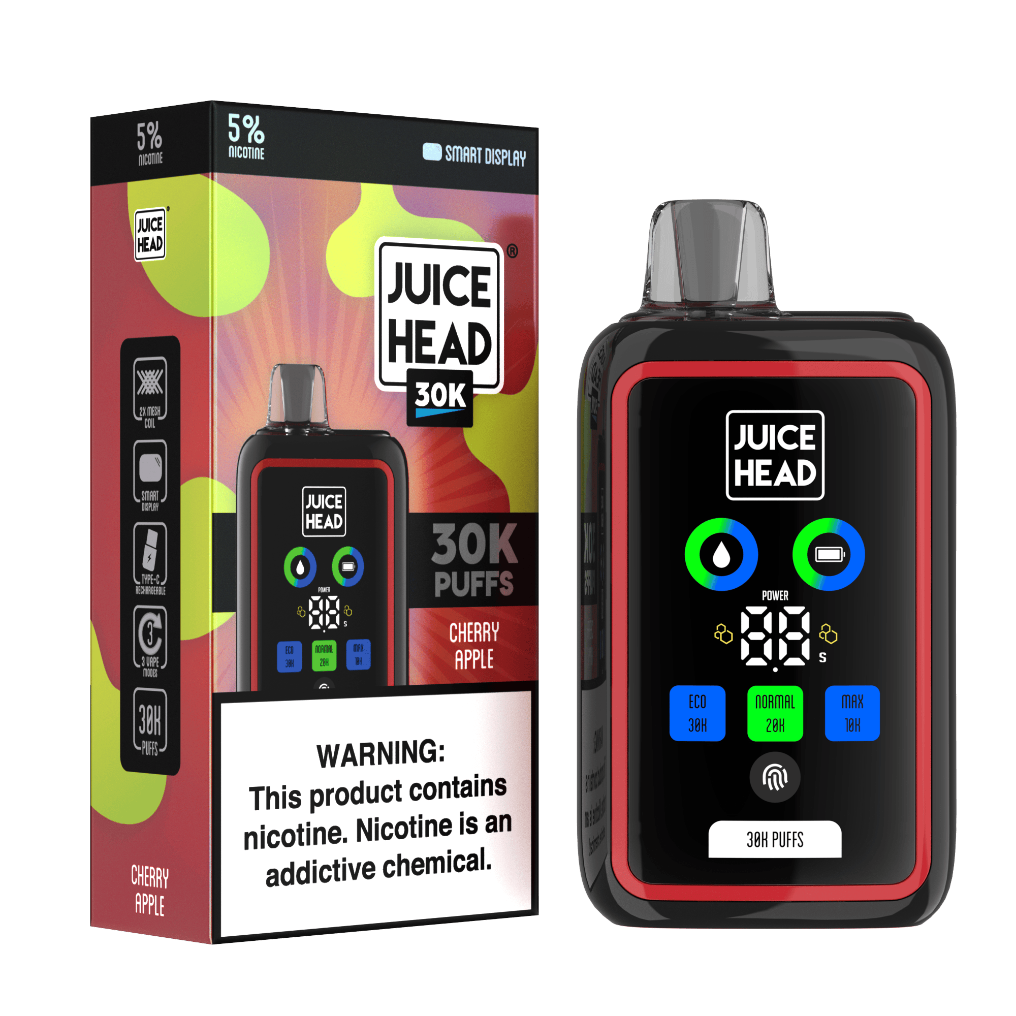 JUICE HEAD 30K - Cherry Apple