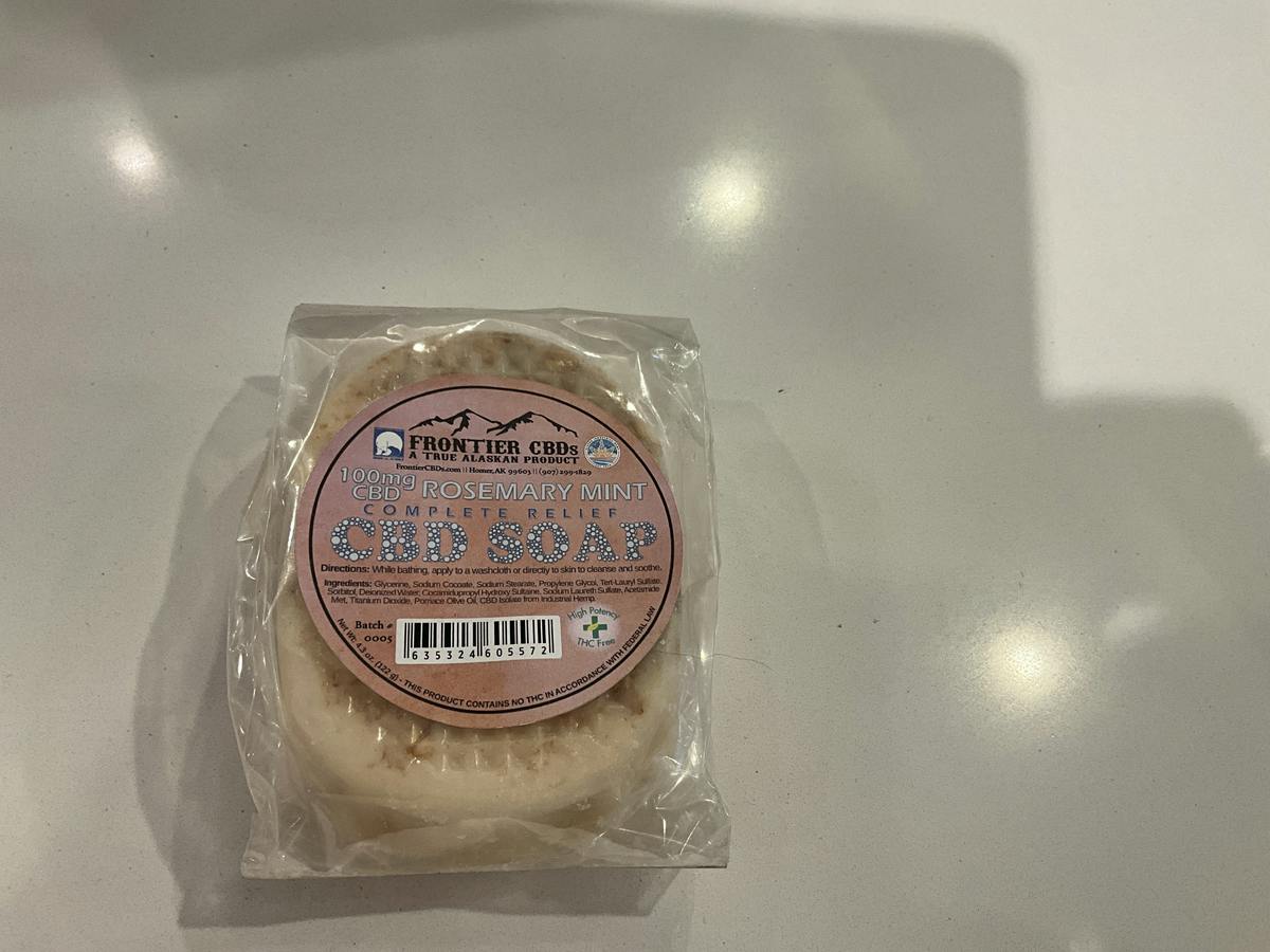 CBD - Rosemary Mint Bath Soap 100mg