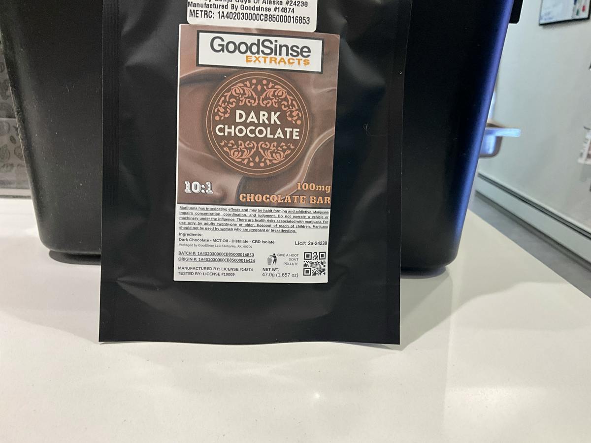 Goodsinse - Chocolate Bar - Dark Chocolate