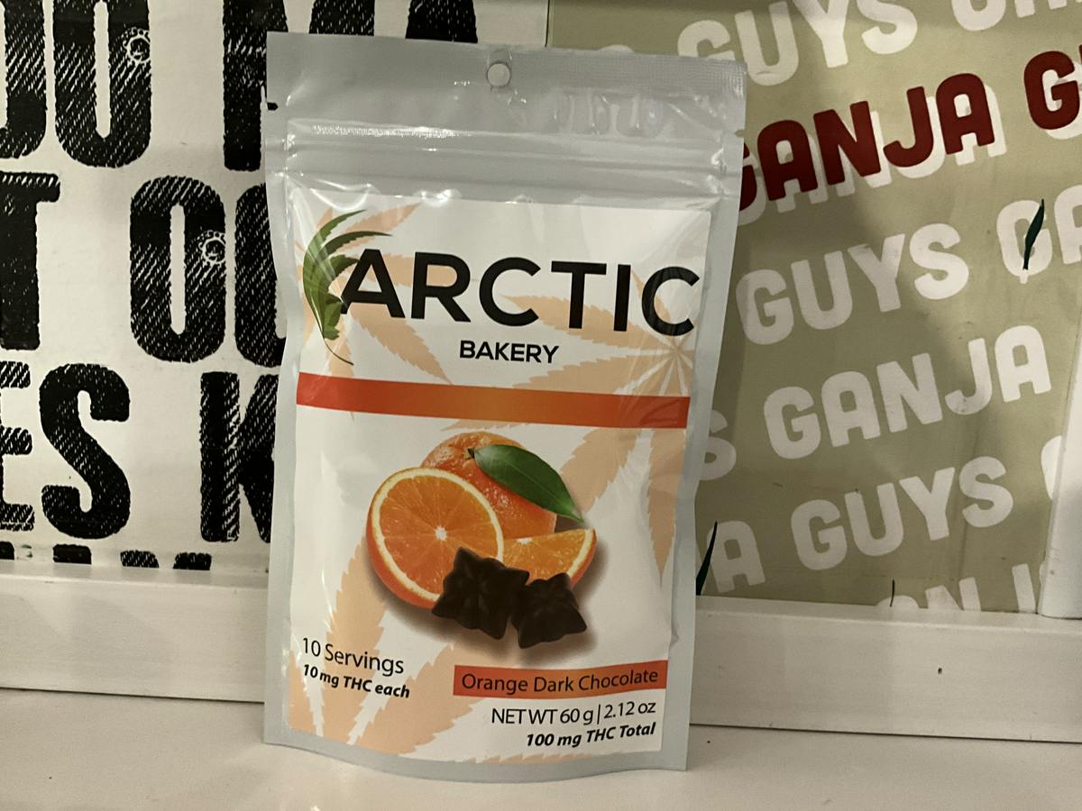 Edible - Orange Dark Chocolate 100mg