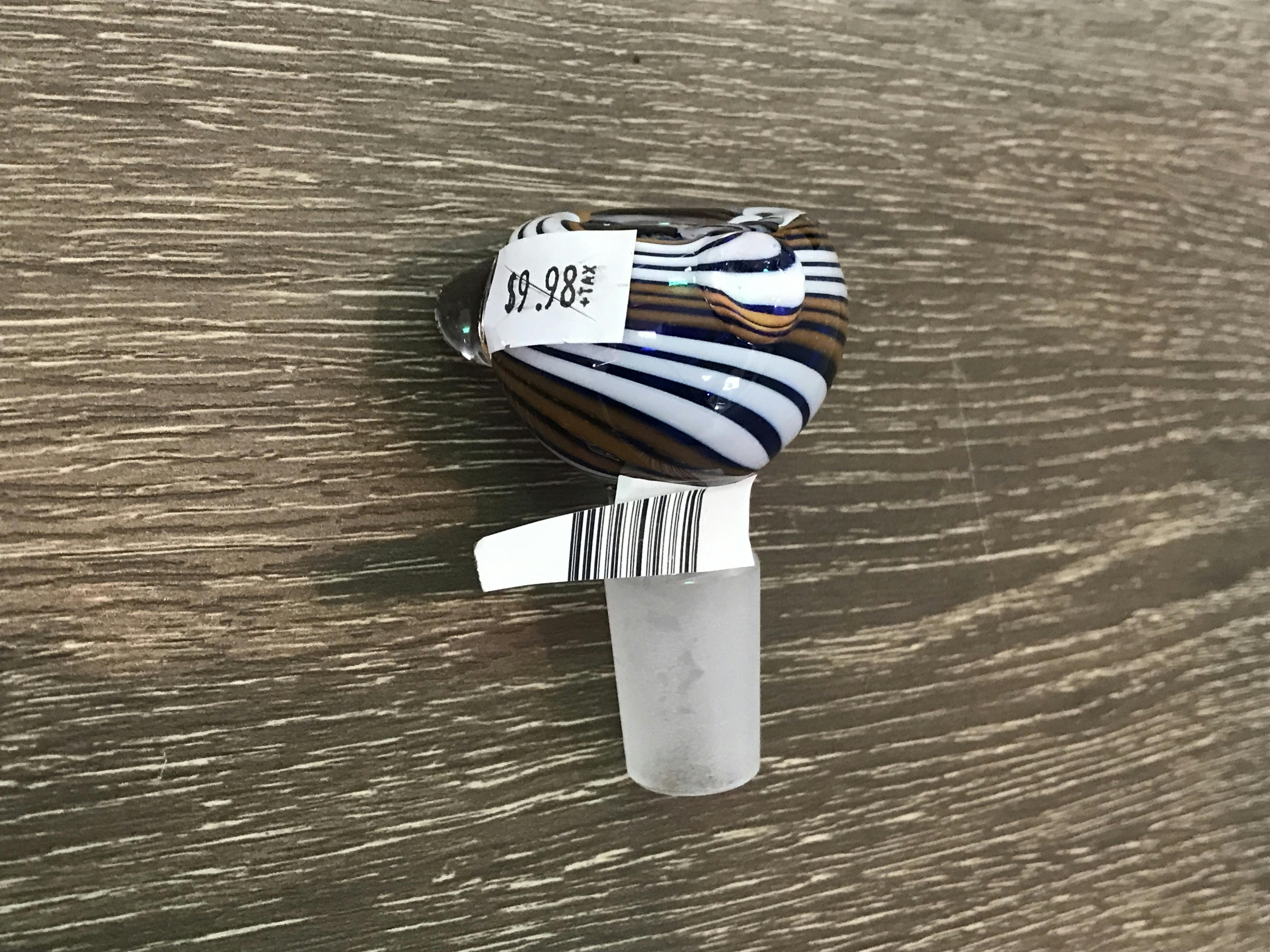 18mm Glass Assorted Colors