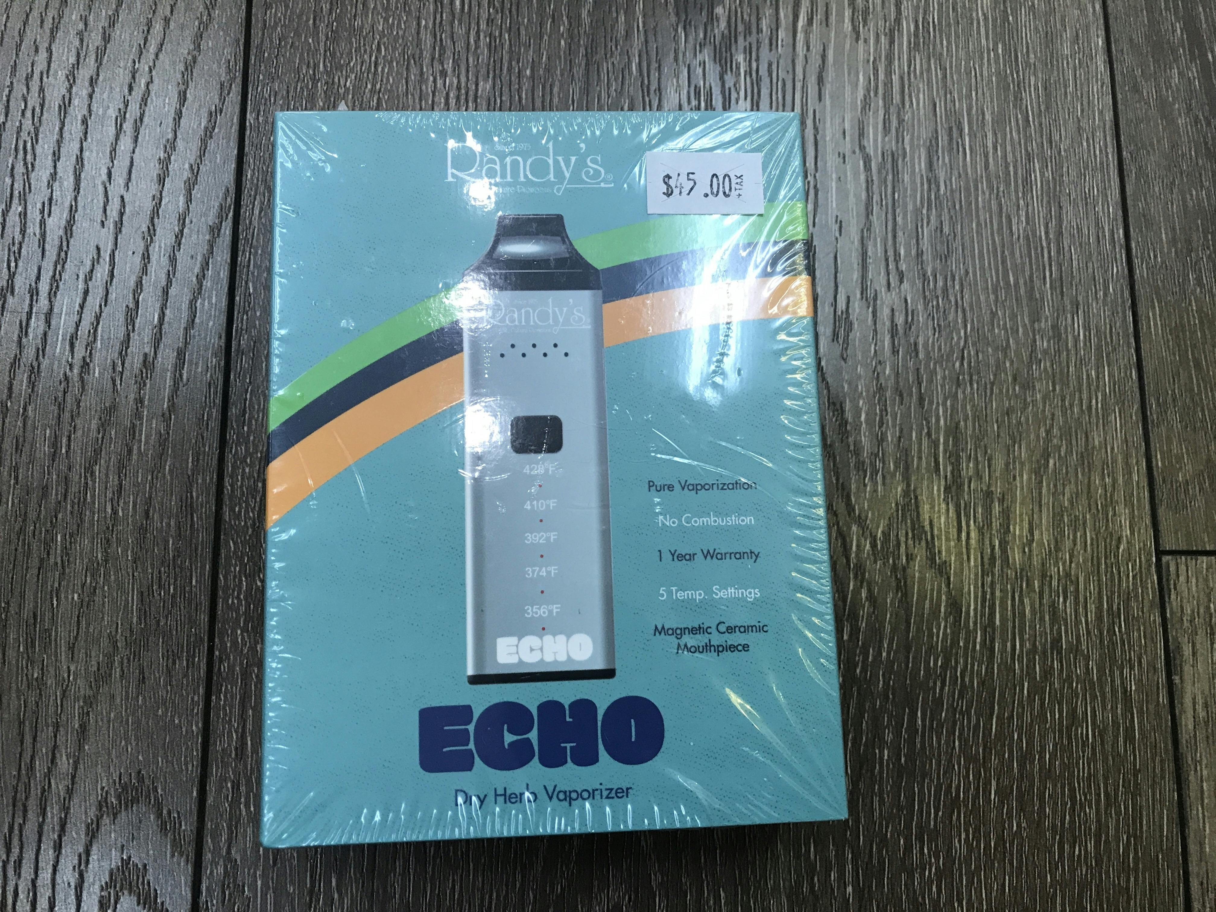 Echo Dry Herb Vaporizer Silver