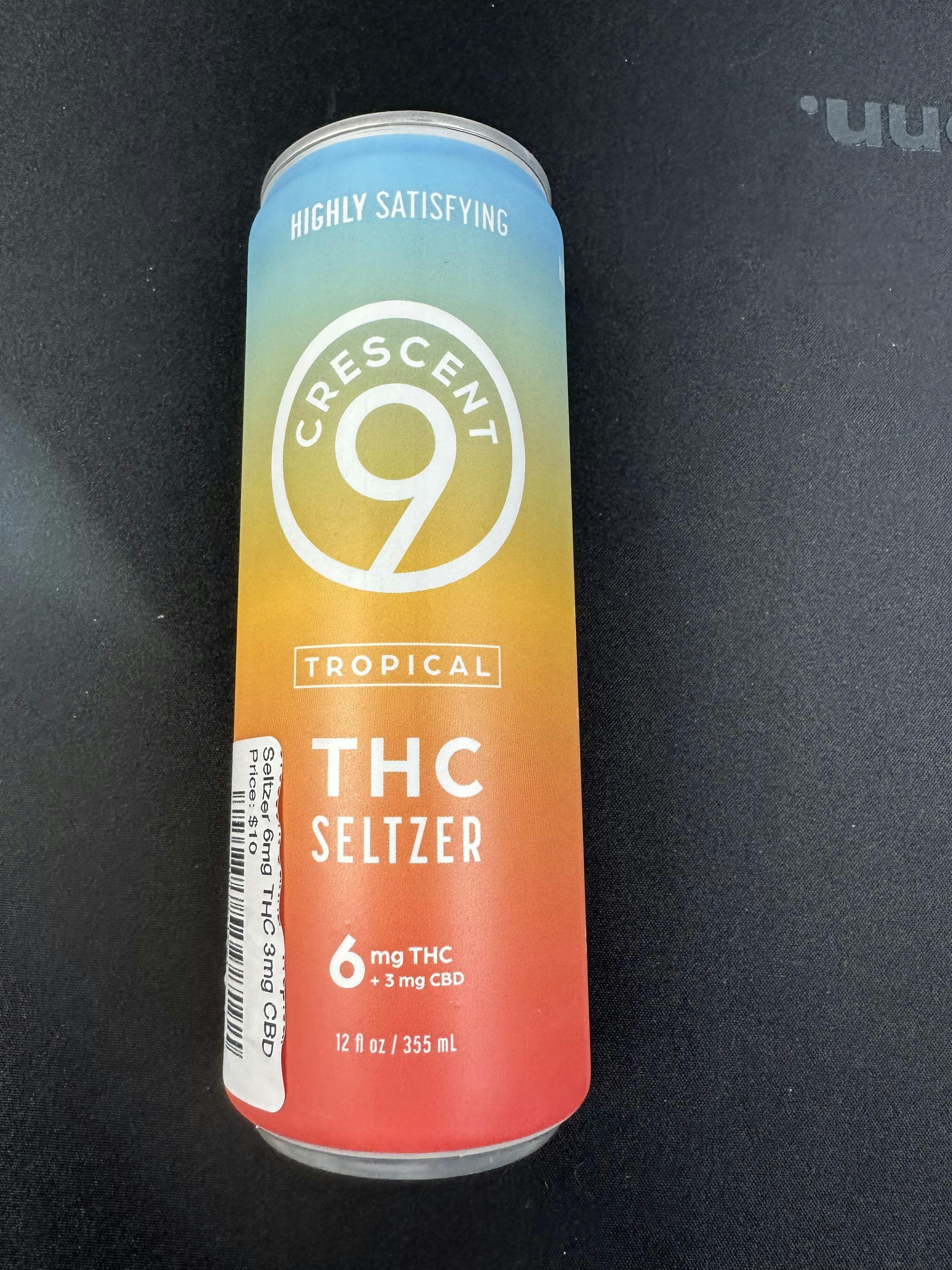 Crescent Canna - Tropical Seltzer 6mg THC 3mg CBD