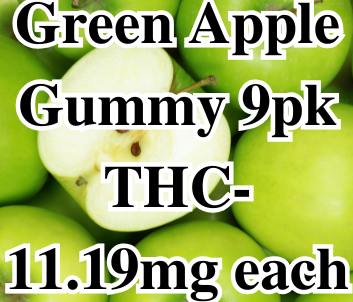 605 - Green Apple 9pk 11.19mg each