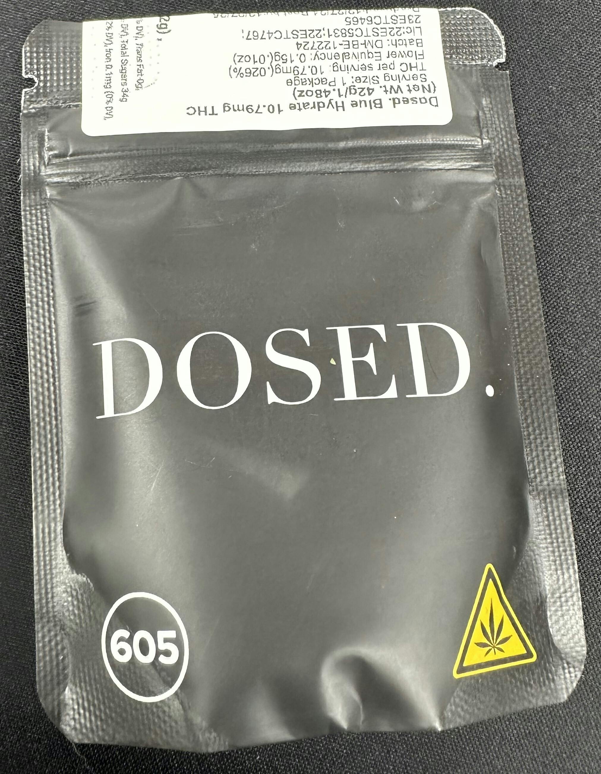 605 - Blue Hydrate Drink Mix - 10.79mg