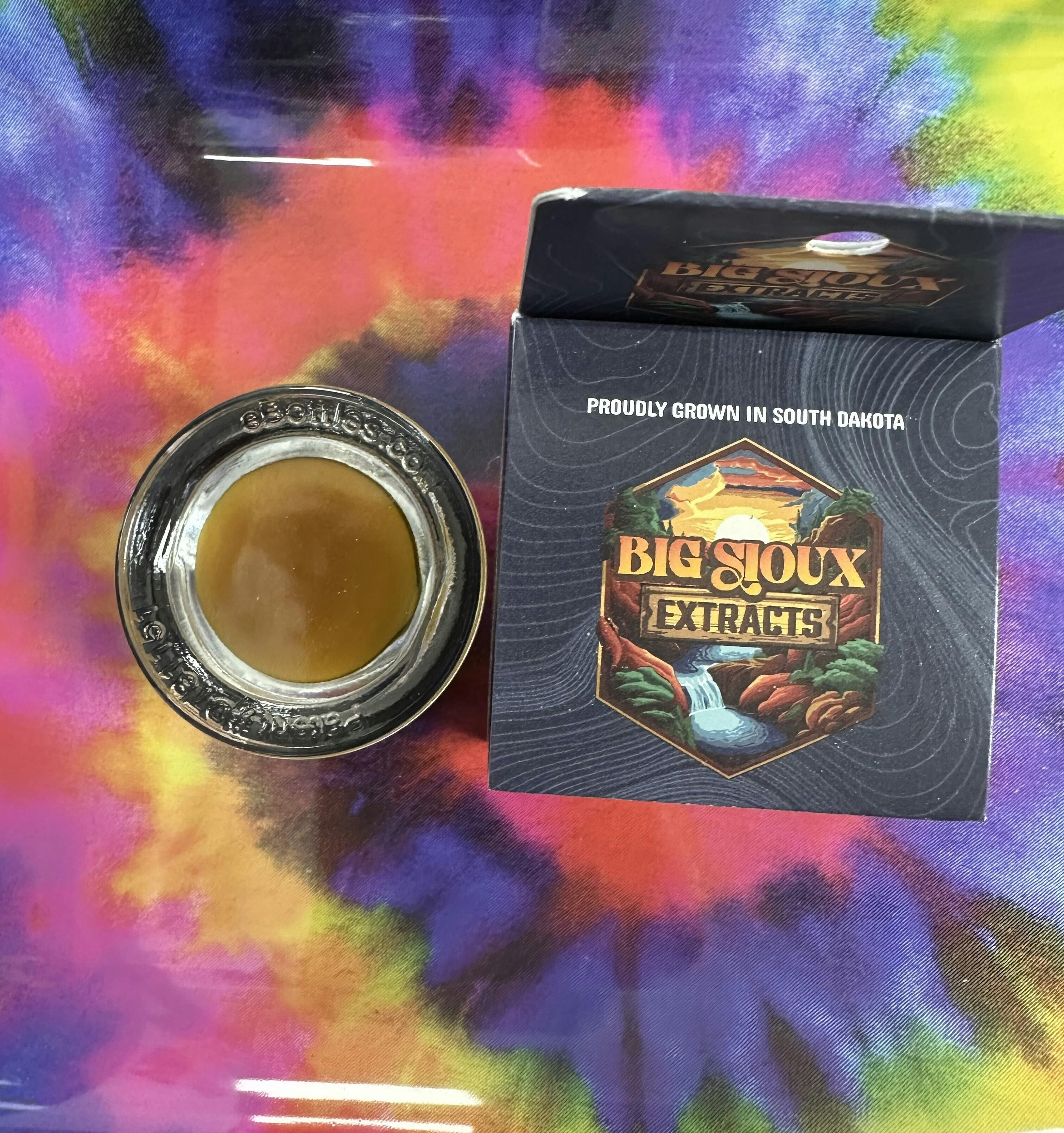 Big Sioux Bud - Cap Junky 1g Live Resin Dabs - Hybrid