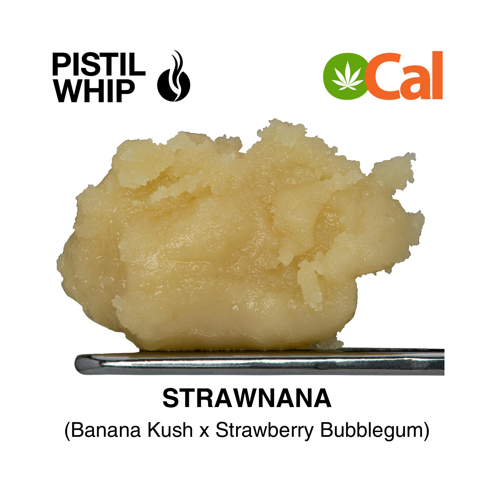 PISTIL WHIP - ROSIN BADDER - STRAWNANA SPLIT - 1G