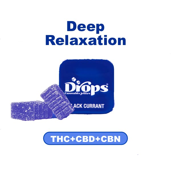 CBN GUMMY - 1:1:1 BLACK CURRANT SINGLE - 300MG