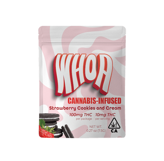 WHOA - THC — Strawberry Cookies & Cream