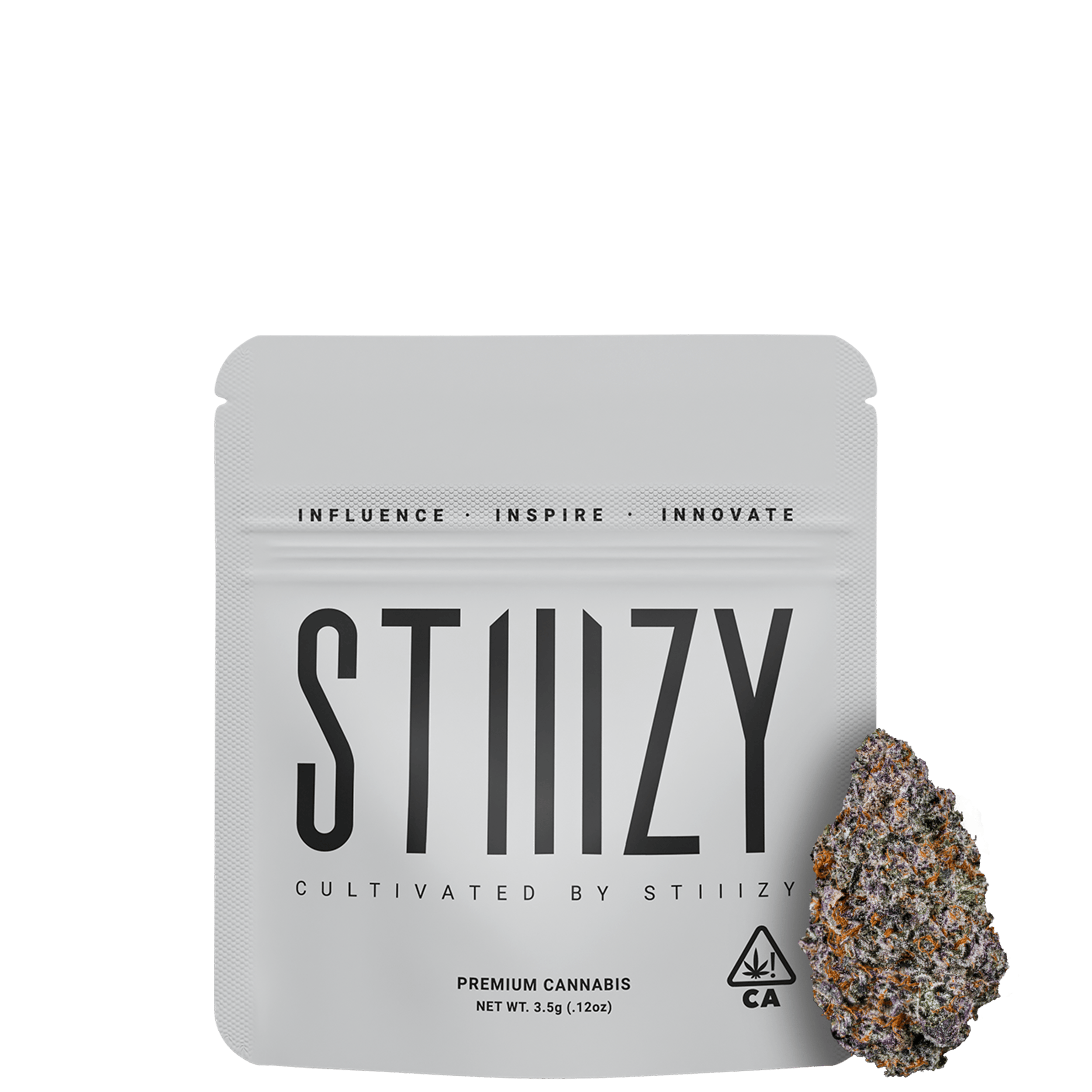 STIIIZY - White — Label - Grape Gas