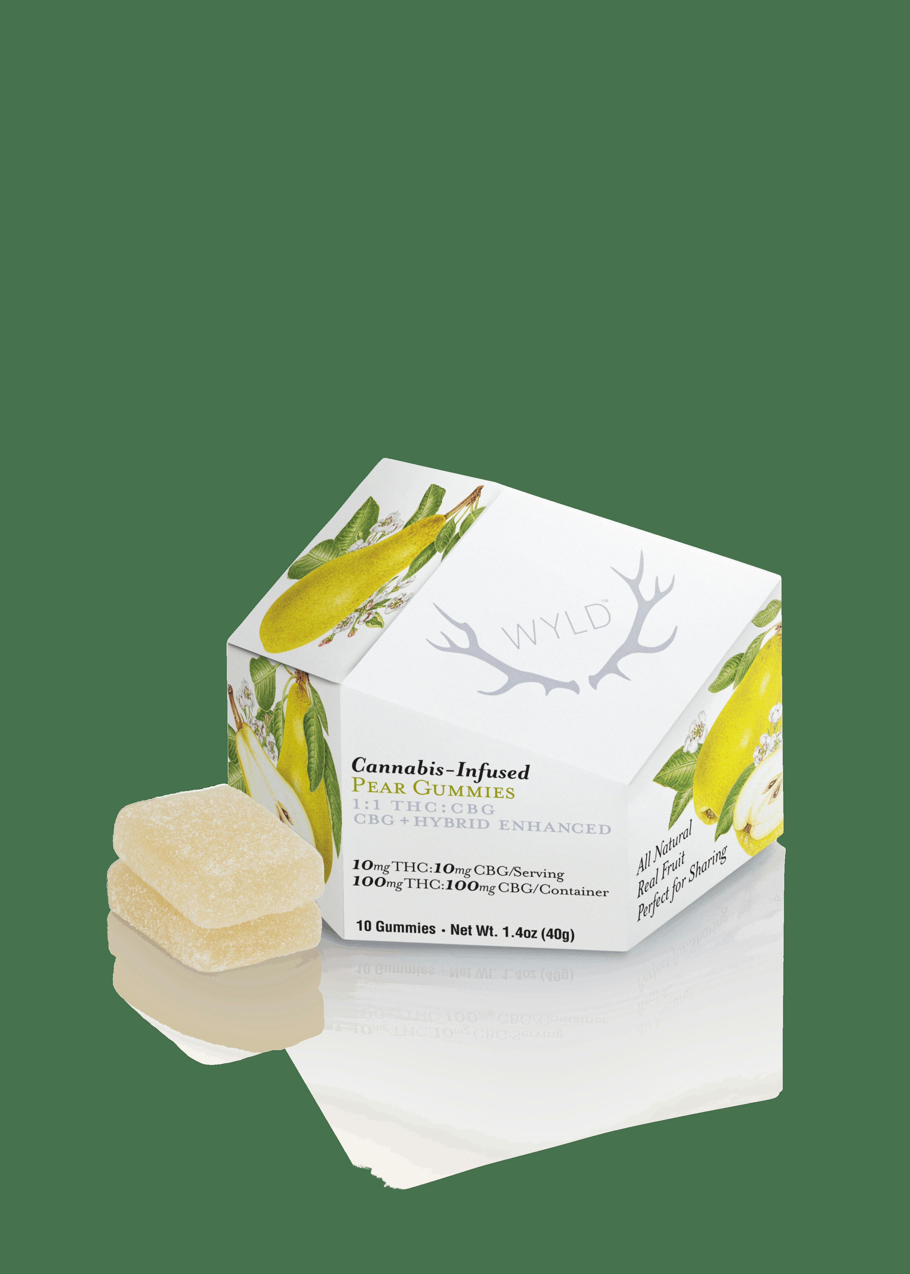 Pear - 1:1 CBG/THC- 200mg - 10ct