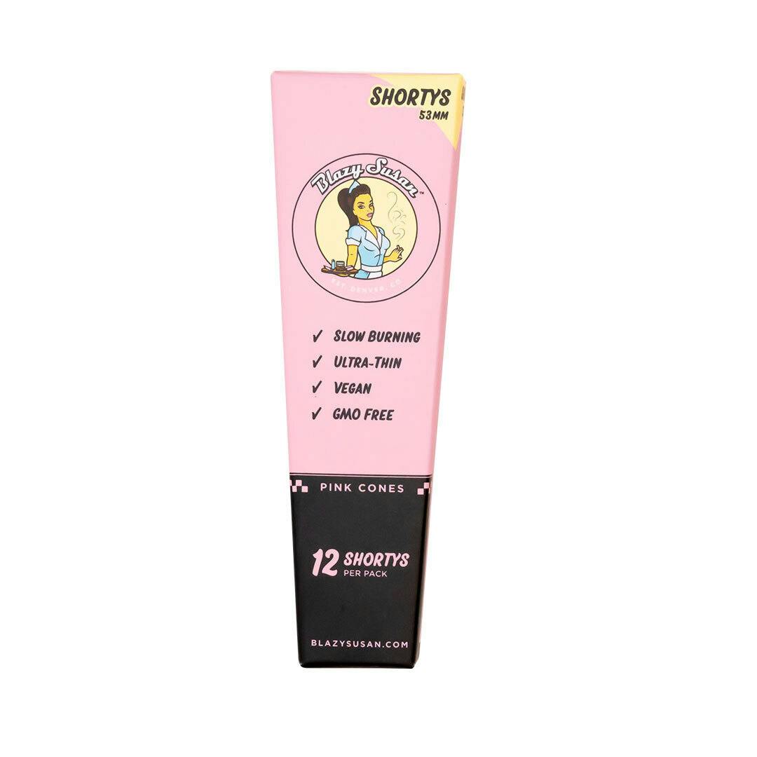 Cones - Pink - 12ct - Shortys Size