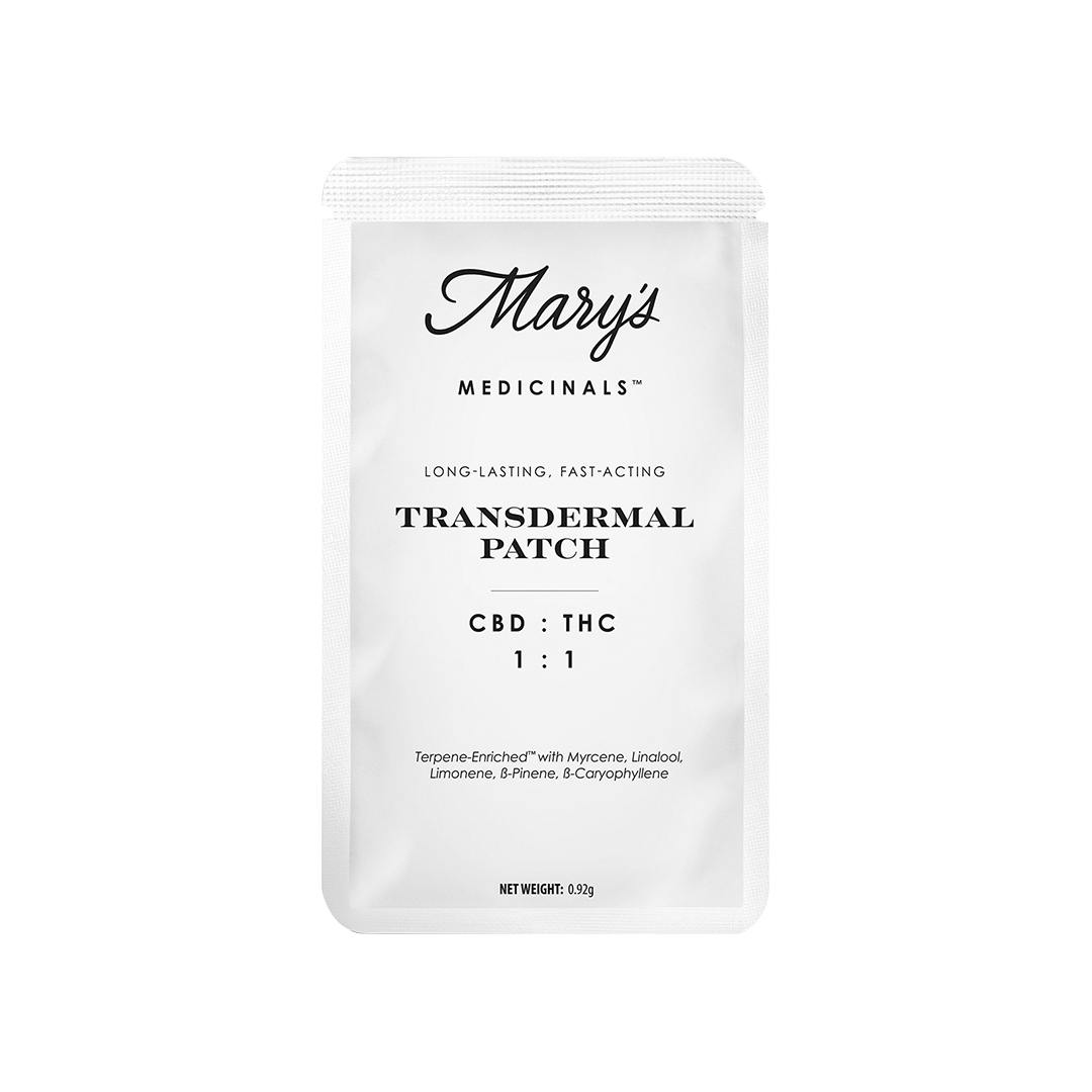 Mary's Medicinals Transdermal 1:1 THC/CBD Patches 10mg