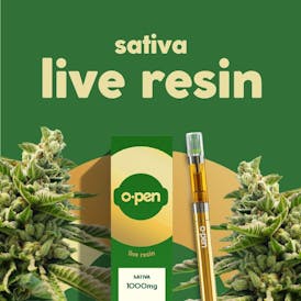 O.Pen Live Resin 1g Cart - Biscotti (S)