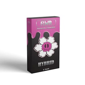 FLWR - 5 Pack Live Diamond Sauce Infused Pink Pineapple 1g Pre-Rolls (S)