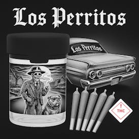 Los Perritos - Alien Fire Rosin Infused 5pk 0.5g Dogwlkrs Carnalitos