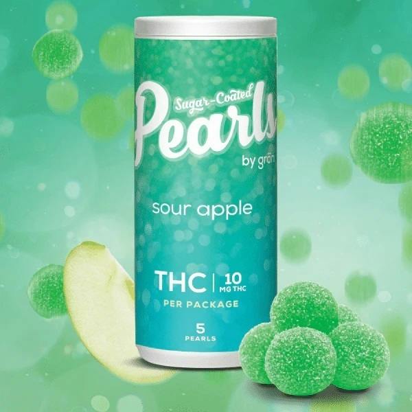 Pearls - Sour Apple 10mg THC - Hybrid