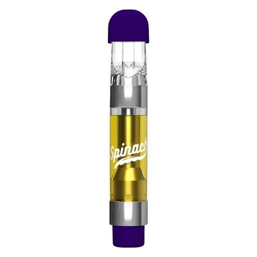 Spinach - Blackberry Kush CBN 1g Vape Cart