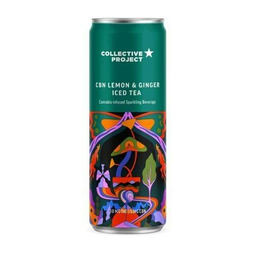 Collective Project - CBN Lemon & Ginger Iced Tea Beverage