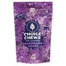 Choice - Gummies - Granddaddy Grape - Indica - 200MG