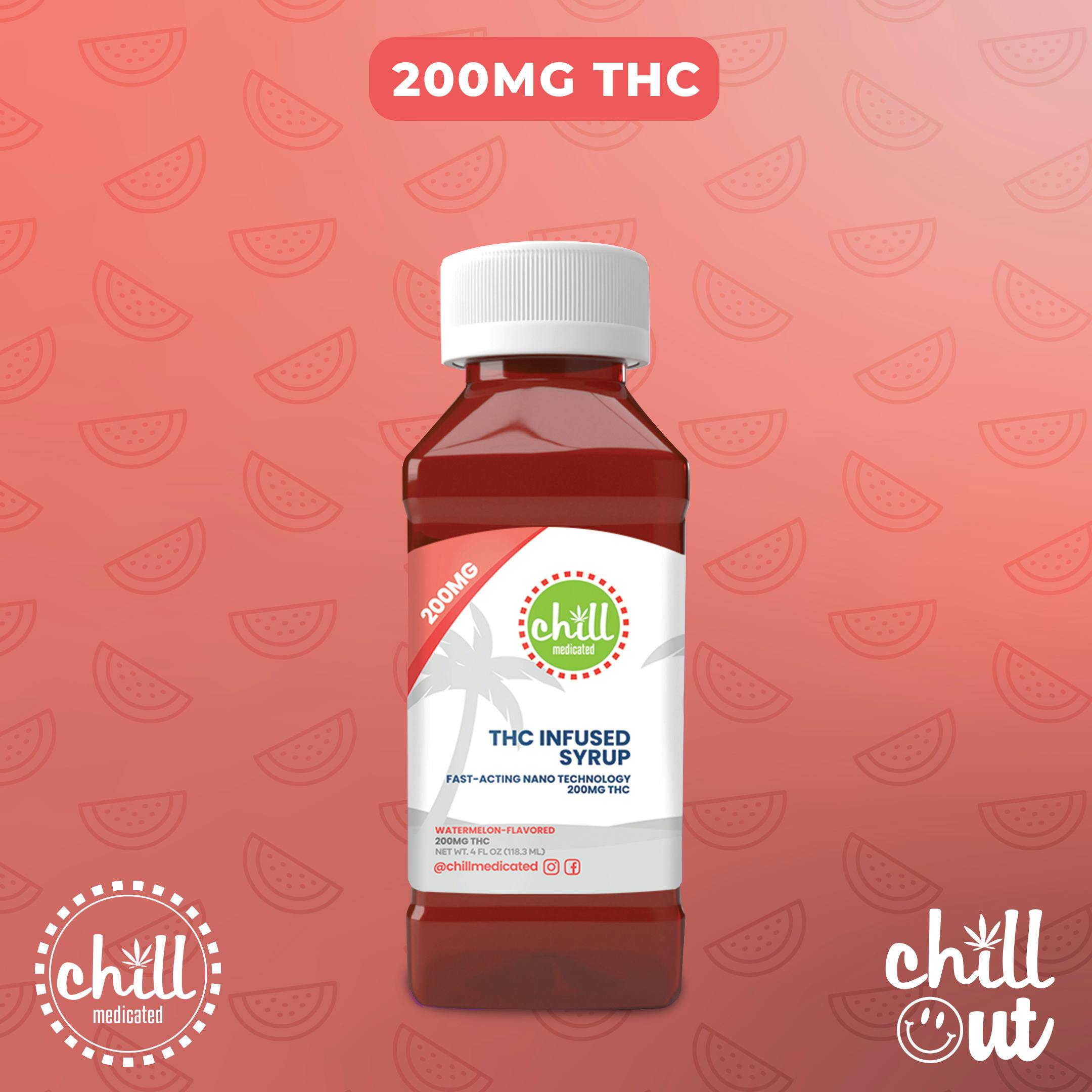 Chill Medicated - Infused Syrup - Watermelon
