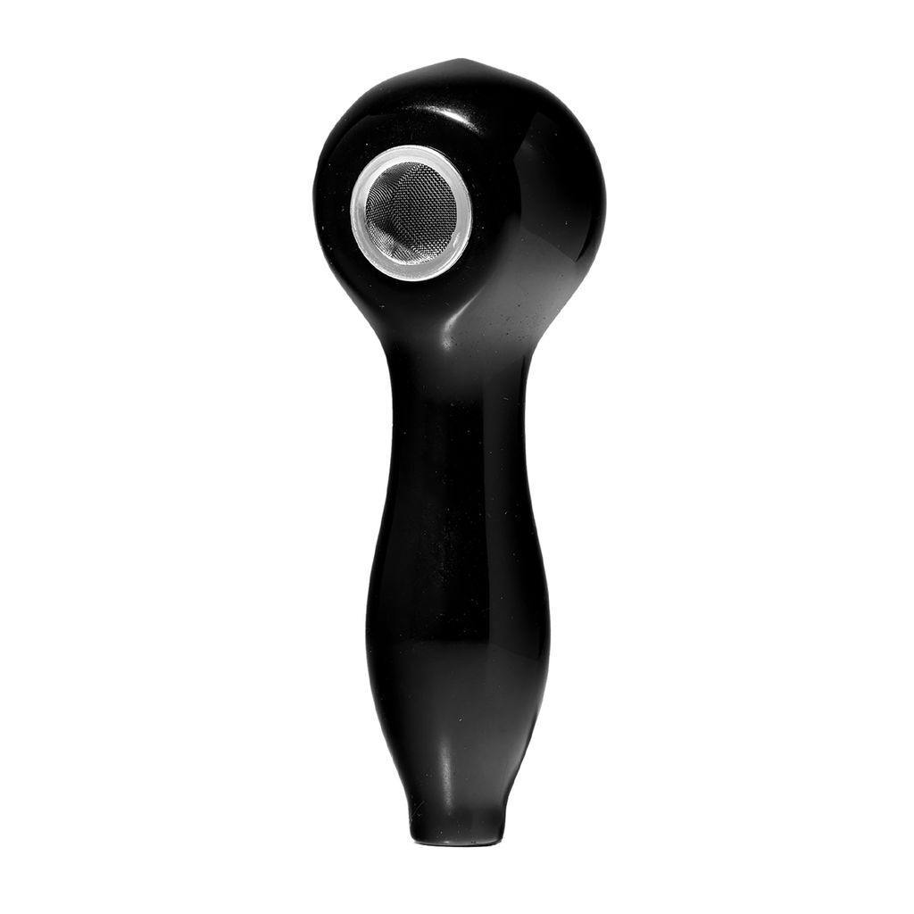 Astral Project Gemstone Spoon Pipe Obsidian