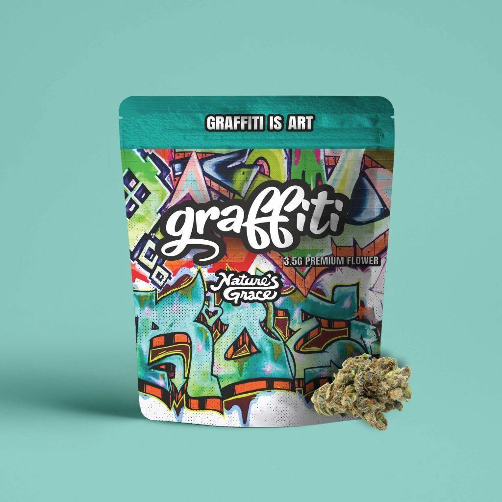 Nature's Grace and Wellness Graffiti Papaya Dynasty 3.5g Flower