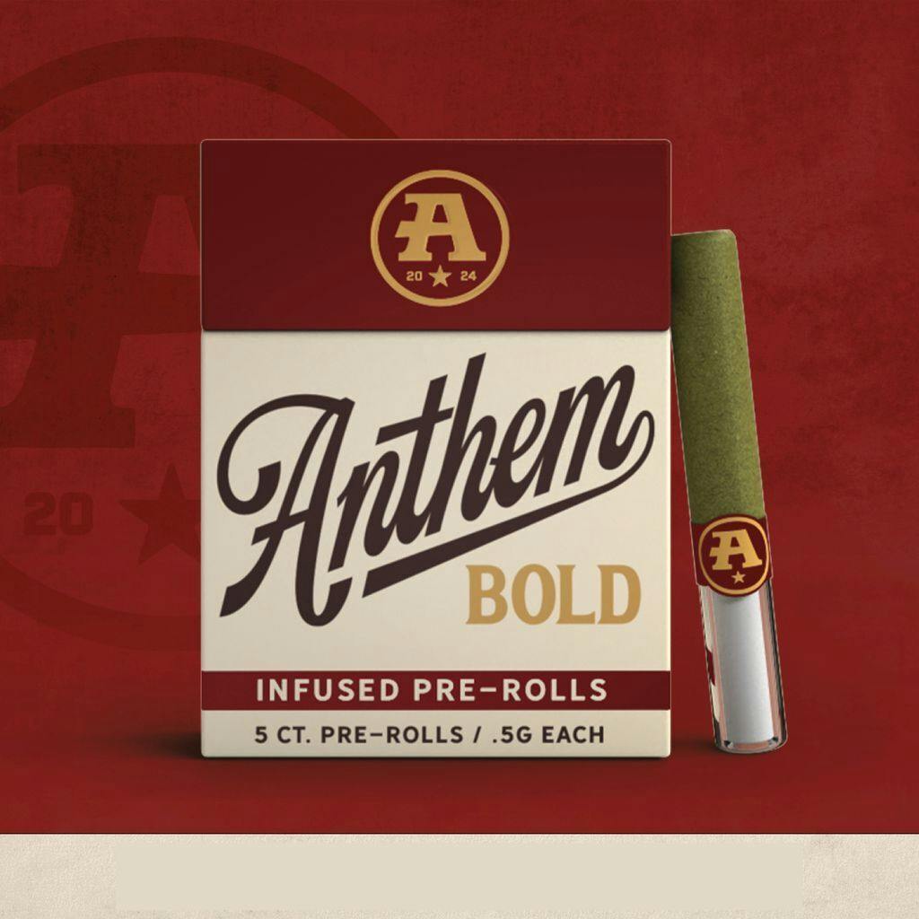 Anthem Bold Jet Fuel - Glass Tip Infused Blunt 2.5g [5pk]