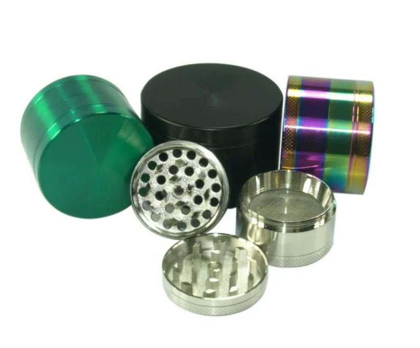 HMI 40mm Four Piece Zinc Grinder Blue
