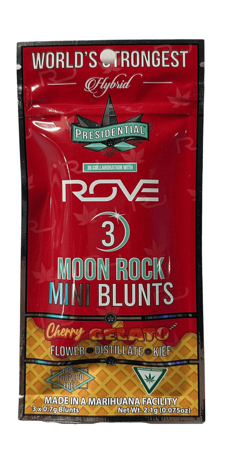 Presidential: Pee-wee Moon Rock Blunts - Cherry Gelato