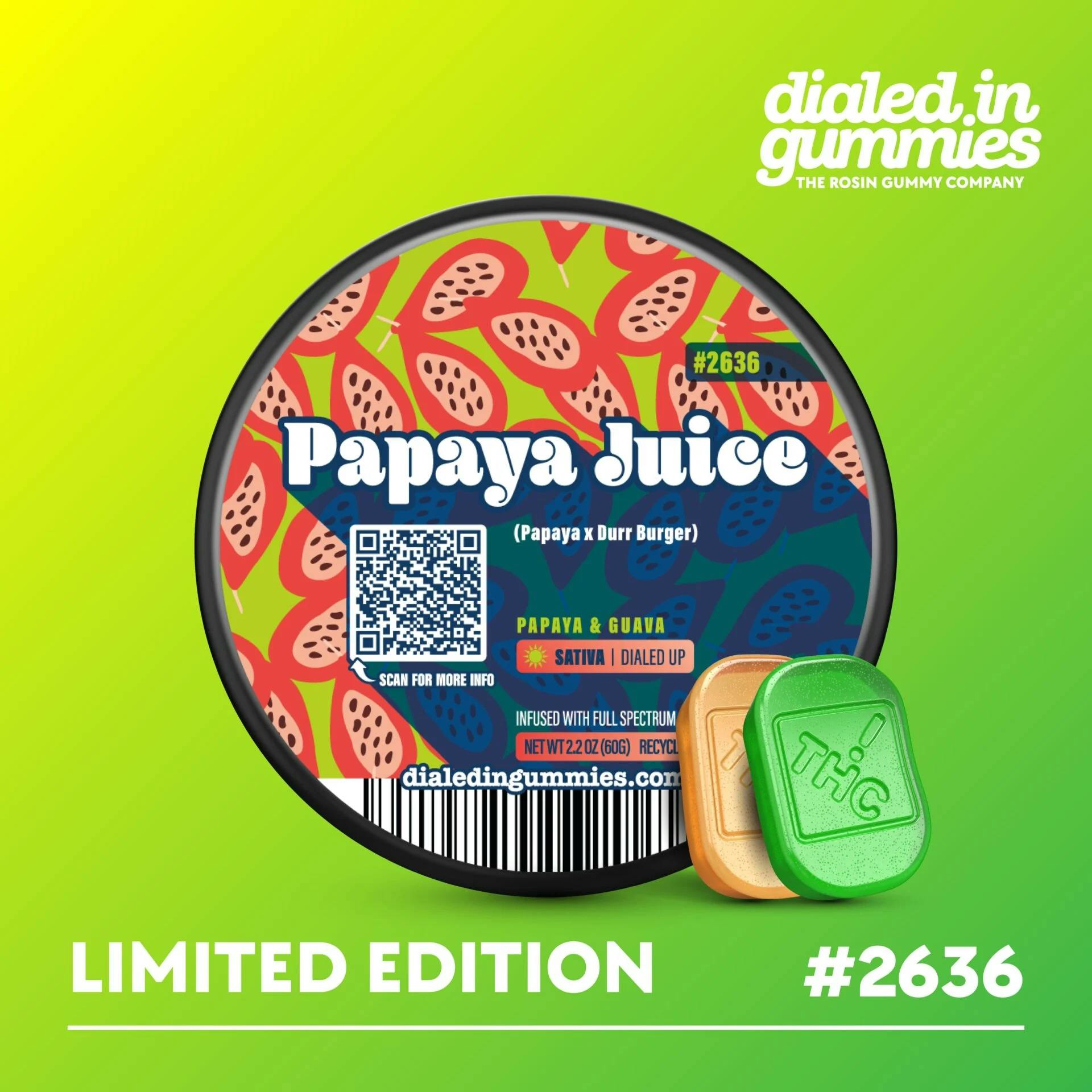DIG | Rosin Gummies - Papaya Juice