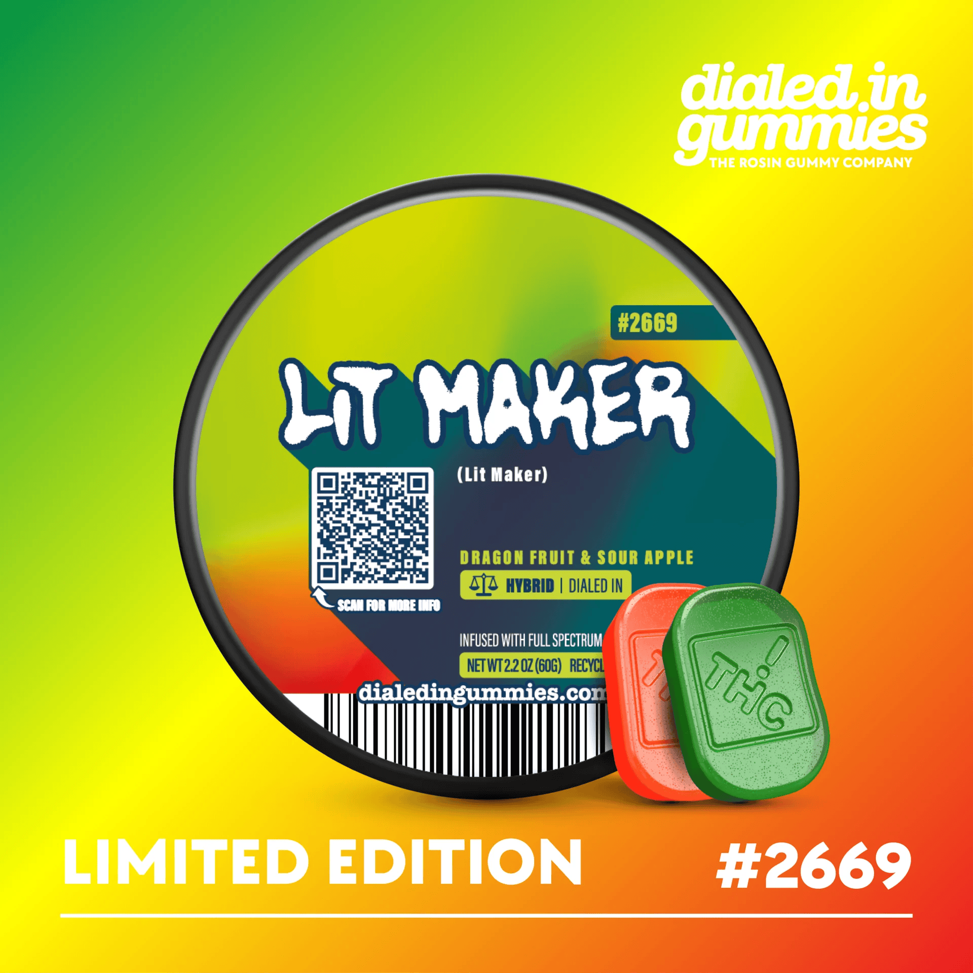 DIG | Rosin Gummies - Lit Maker (H)