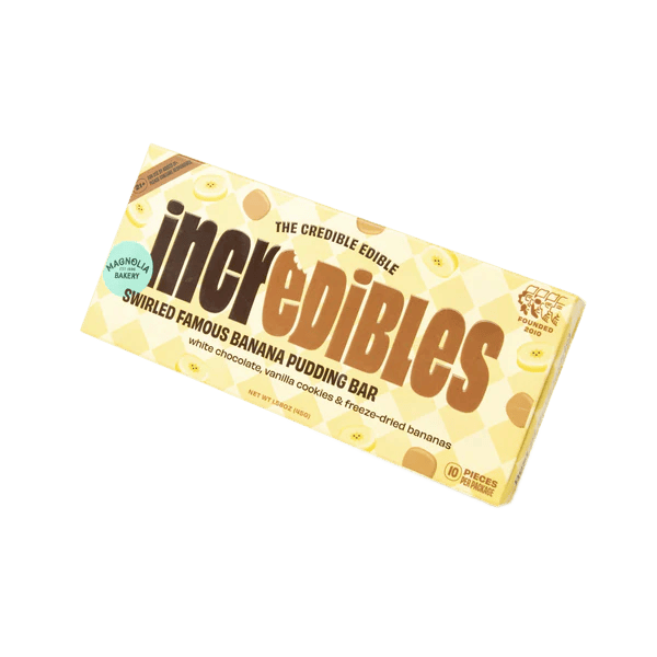 Incredibles | 100mg Chocolate - Banana Pudding