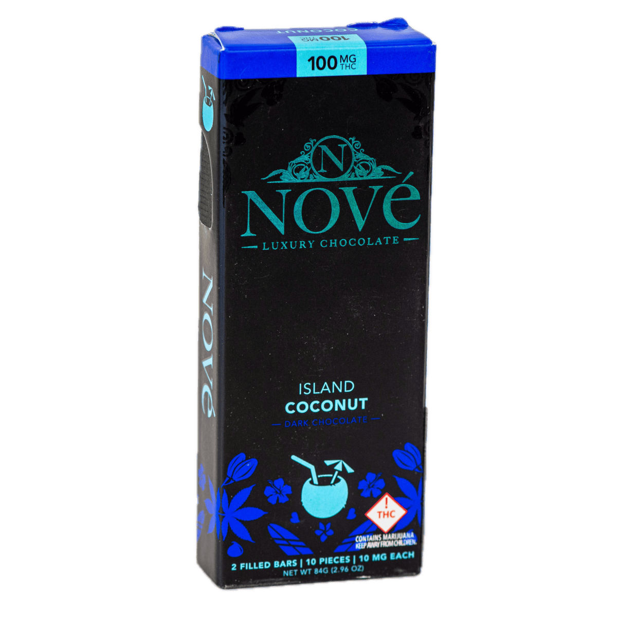 Nove | Chocolate - Island Coconut dark Chocolate
