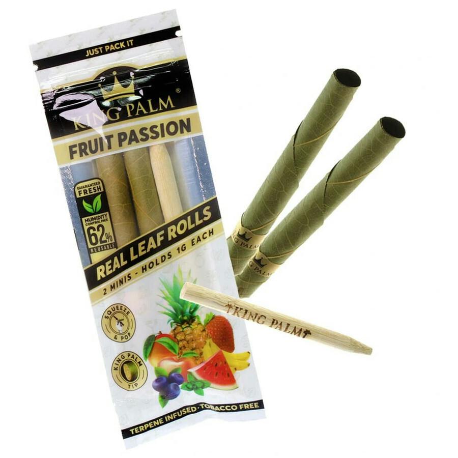 King Palm Mini Flavored Fruit Passion - 2 x 1g