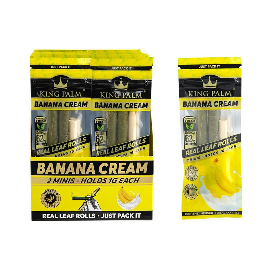 King Palm Mini Flavored Banana - 2 x 1g